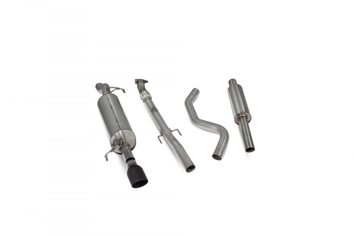 Scorpion Resonated Cat Back systeem Vauxhall Corsa E 1.0T 04