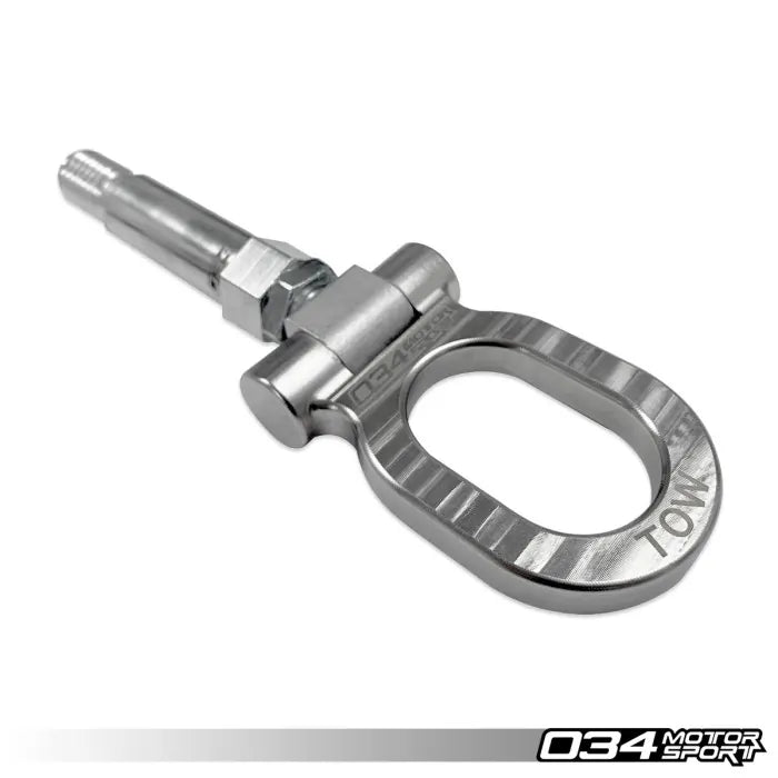 Gancho de remolque de acero inoxidable 034 Motorsport Audi B6 B7 A4 S4 RS4 01