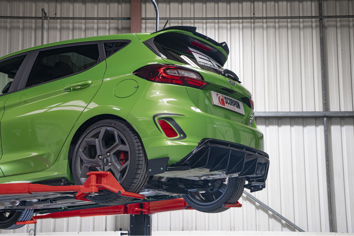 Scorpion Predator GPF Back system Ventiel Ford Fiesta ST 06