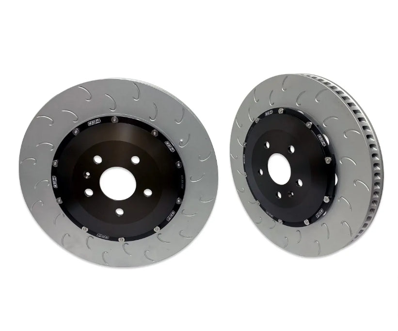 Kit de actualización de freno delantero flotante de 2 piezas 034 Motorsport para Audi RS3 8.5V