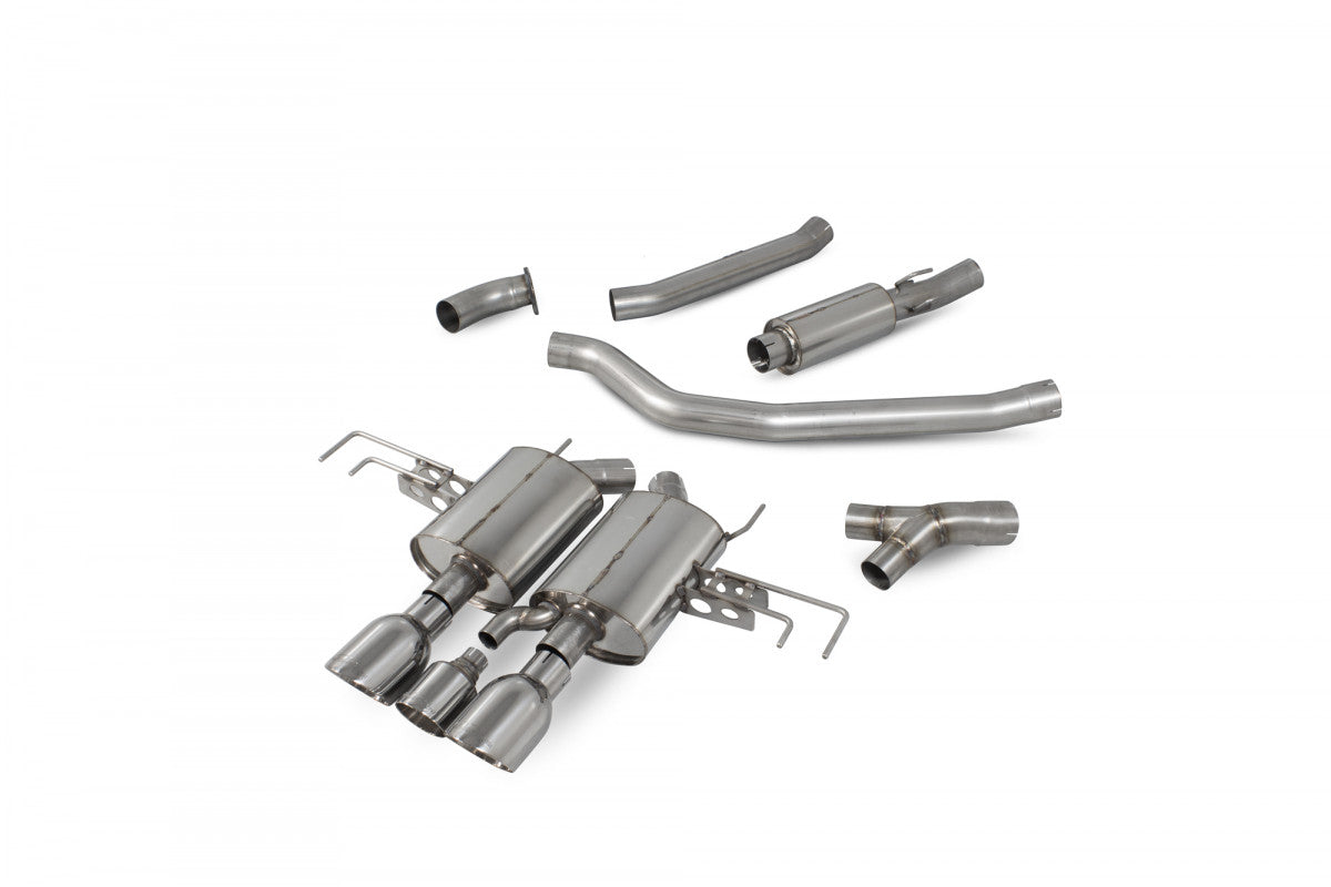 Parte trasera flexible resonada Scorpion para Honda Civic FK8 LHD 03