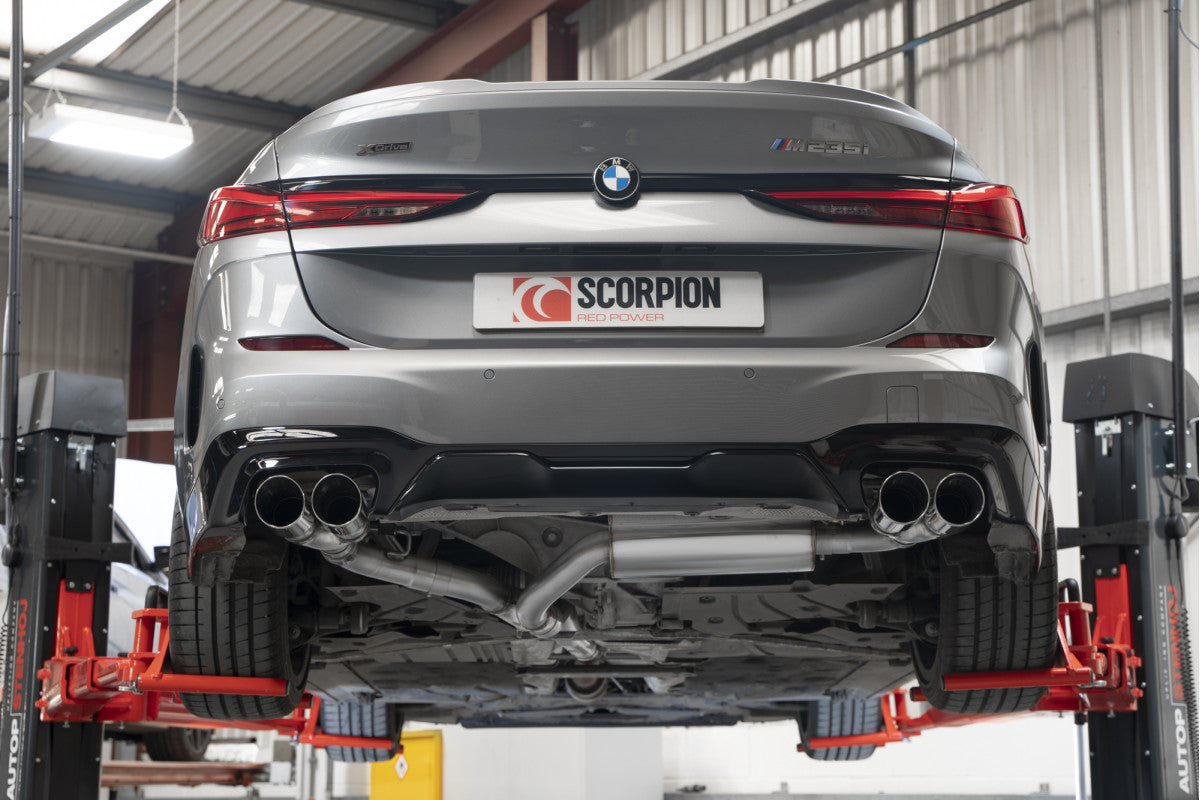 Escape traseiro Scorpion GPF para BMW 235i Gran Coupe X Drive 3