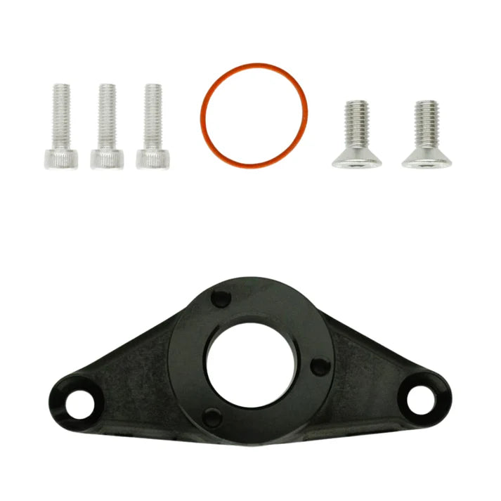 Adaptador de flange de entrada GFB para válvula de alívio de pressão Subaru WRX STI