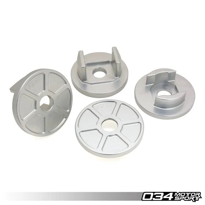 Kit de inserción de montaje de subchasis trasero de aluminio billet 034 Motorsport 01
