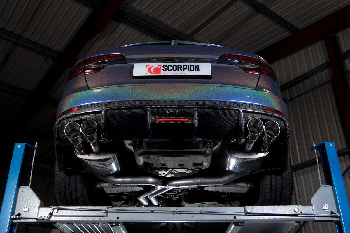 Scorpion Halfuitlaatsysteem Audi S4 B9 08