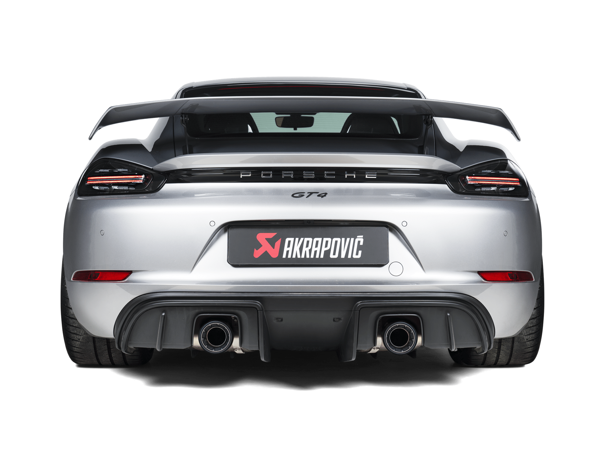 Akrapovič Slip On Line Porsche 718 Cayman GT4 Spyder 1