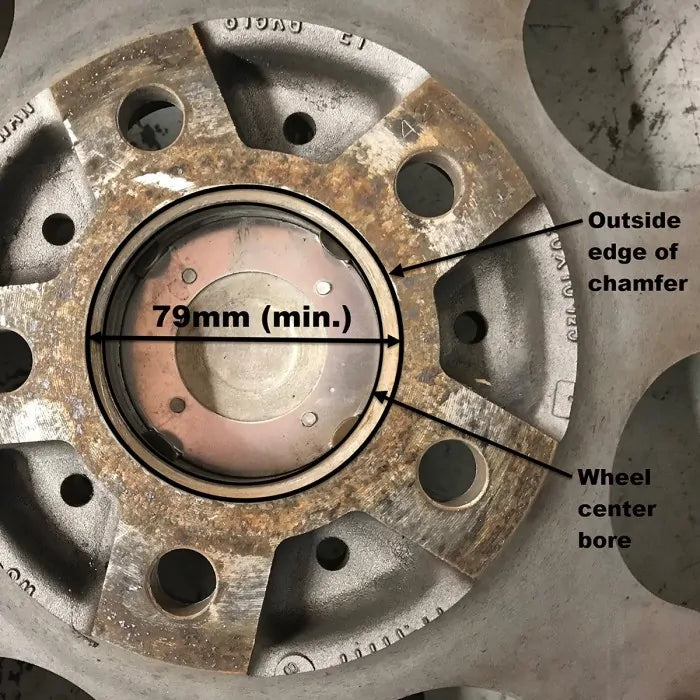 Par de espaciadores de rueda 034 Motorsport de 10 mm para Audi y BMW 04