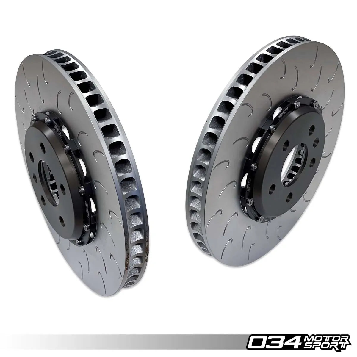 034 Motorsport Rotor de freno delantero flotante de 2 piezas AUDI B9 S4 01