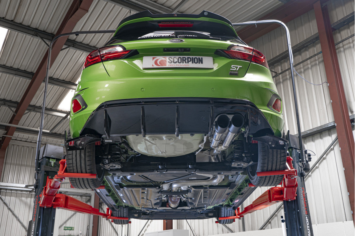 Scorpion Predator GPF rugsysteem Ford MK8.5 Fiesta ST 05