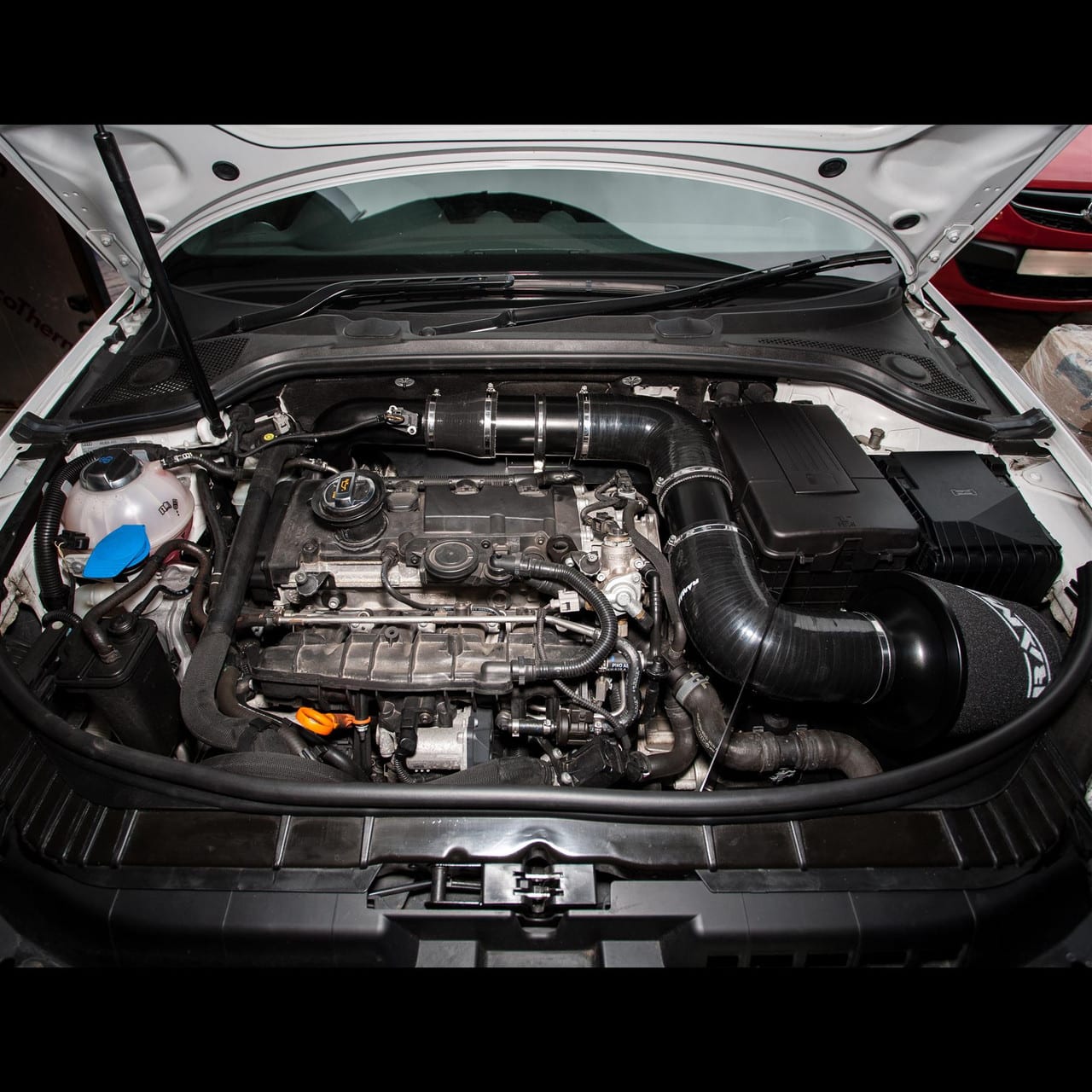 Toma de aire Ramair sobredimensionada para VW Golf 5 GTI 6R JSK 101 DD 8