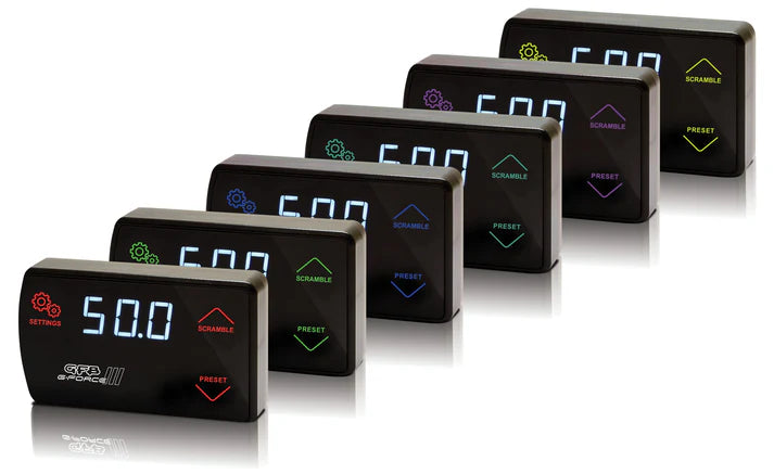 Controlador eletrônico de pressão de turbo GFB G Force III + AFR 1