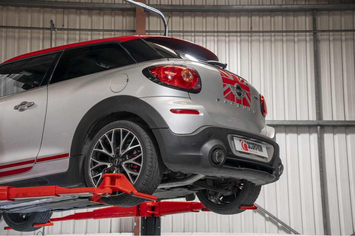 Scorpion Non resonated cat back Mini Countryman R60 R61 6