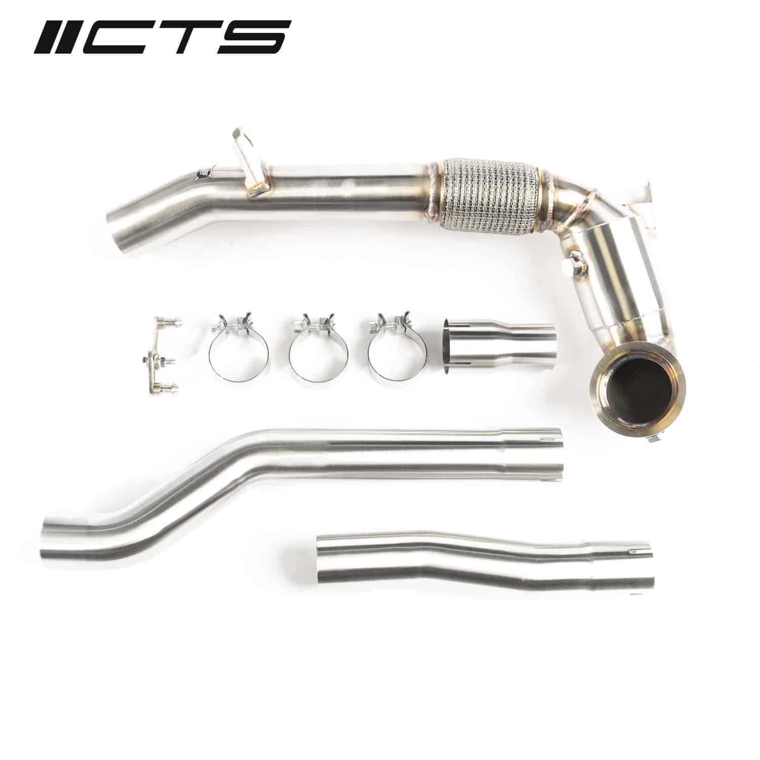 downpipe turbo cts evo4 audi s3 8y golf 8r