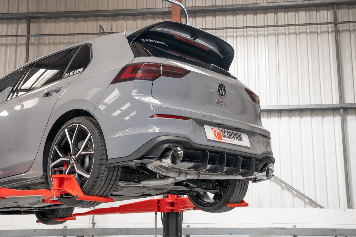 Scorpion Resonerend GPF back Systeem VW MK8 Golf GTI 06