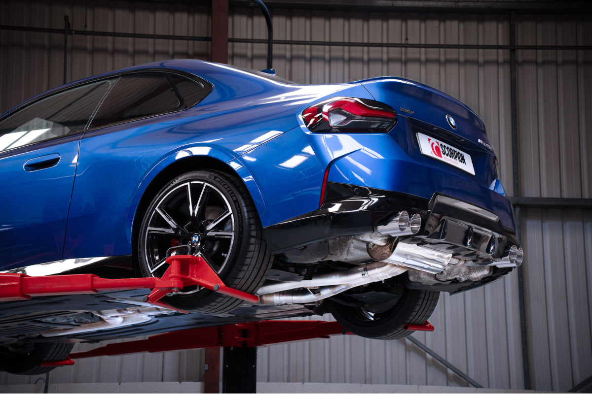 Scorpion GPF Back Uitlaat BMW 240i G42 4
