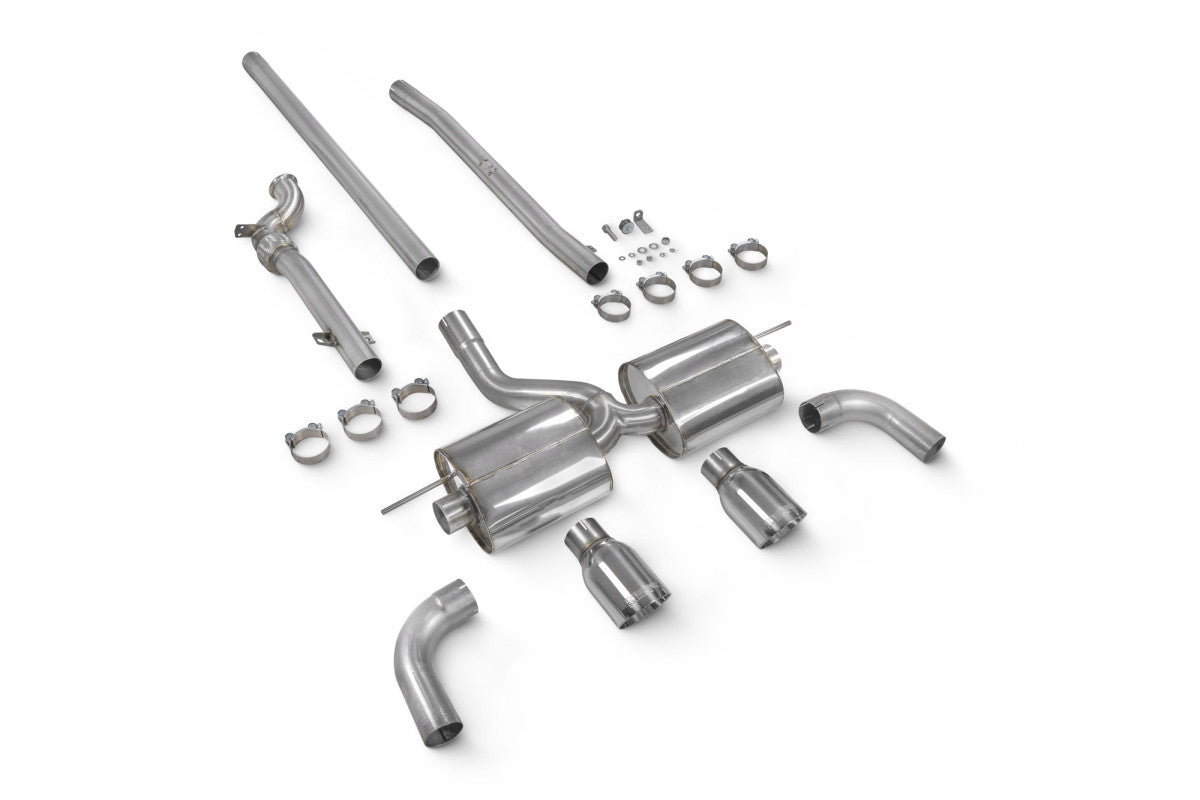 Scorpion Non resonated cat back Mini Countryman R60 R61 3