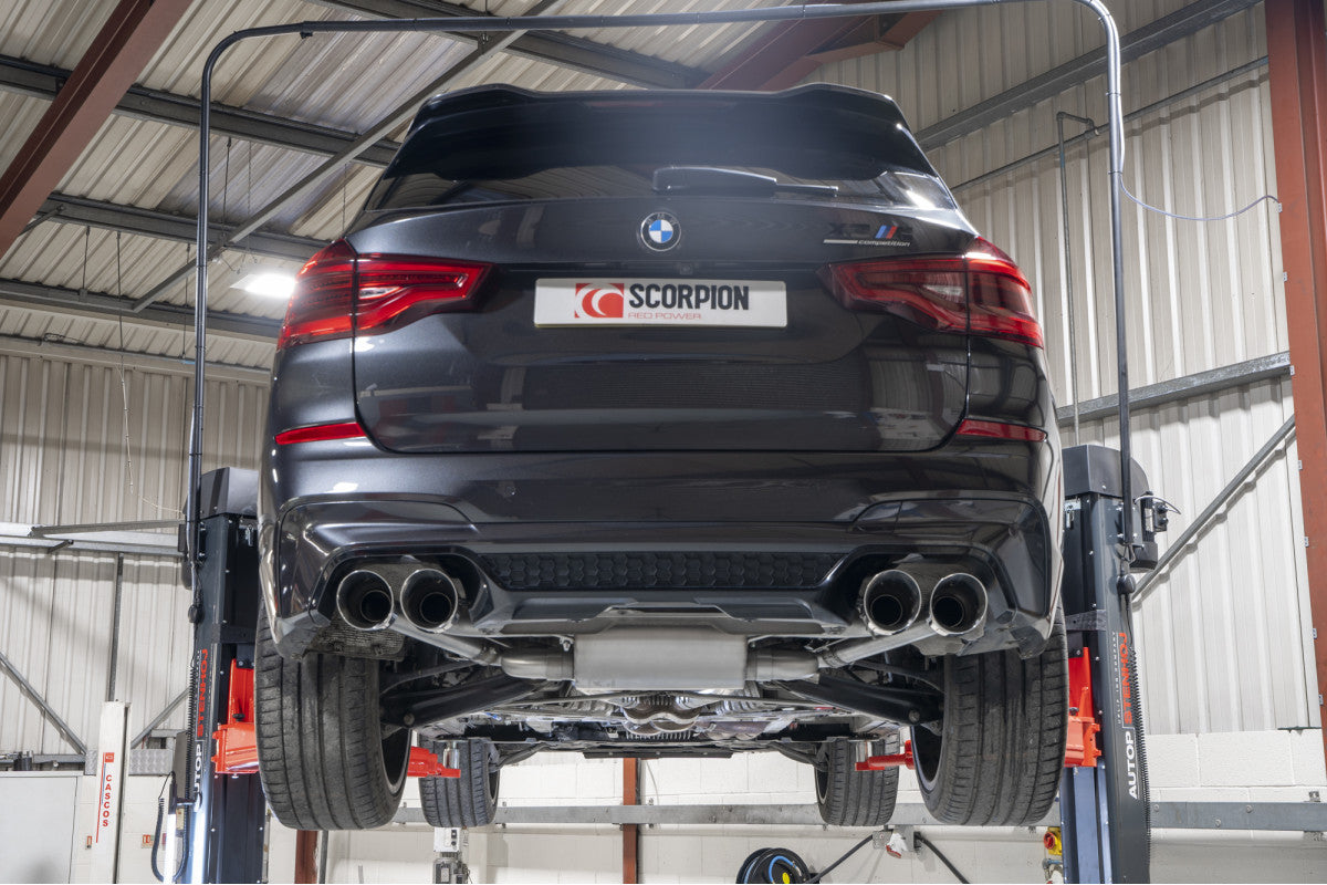 Scorpion Half Systeem Kleppen BMW X3M incl. Competition 04