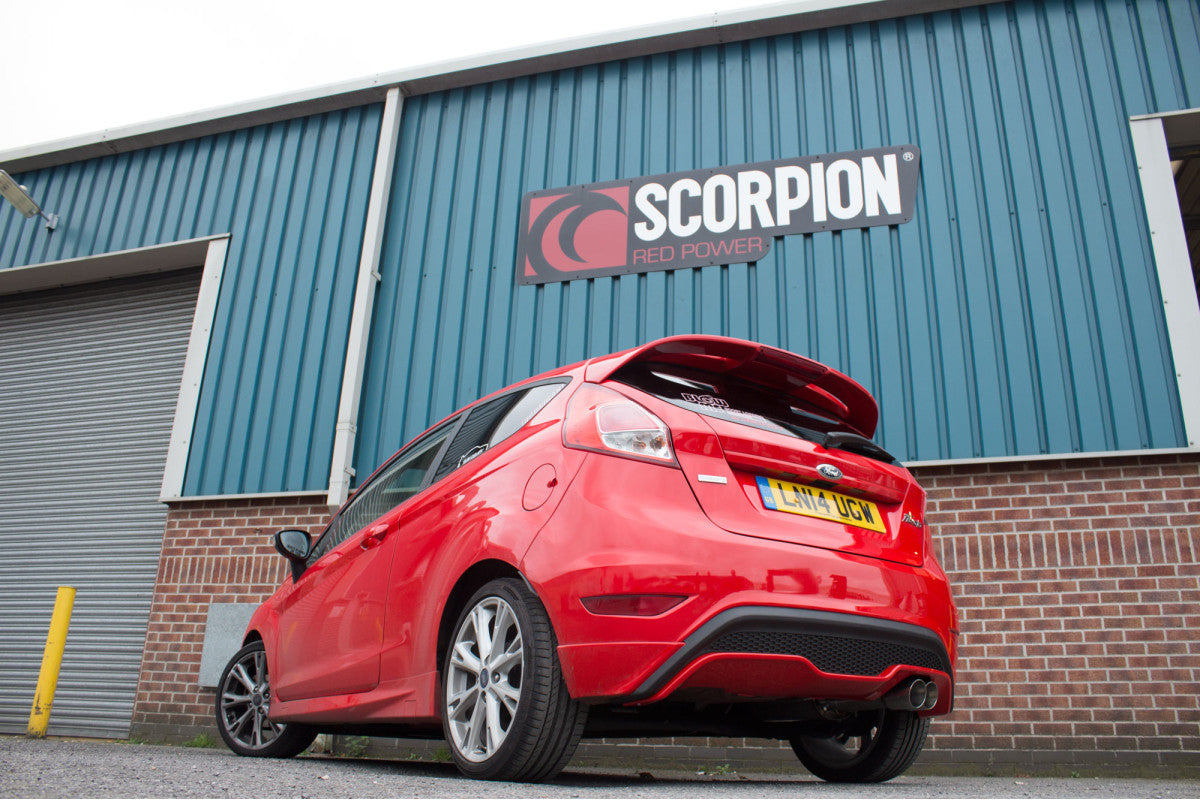 Scorpion Achterdemper Ford MK7 Fiesta 1.0T EcoBoost 03