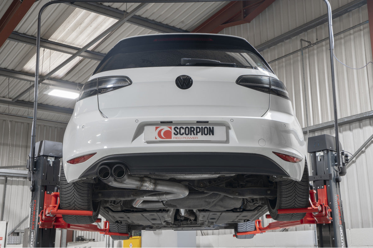 Scorpion Cat back systeem Volkswagen Golf Rabbit Mk1 GTI 04