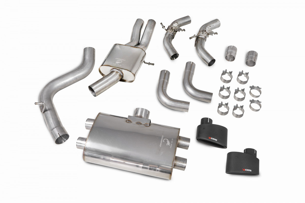 Scorpion Cat GPF back Systeem Audi TT RS MK3 2