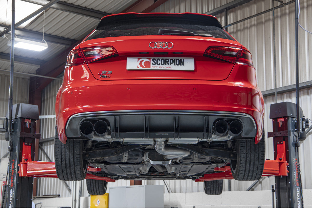 Sistema de respaldo Scorpion GPF Audi S3 2.0T 8V PFL 3