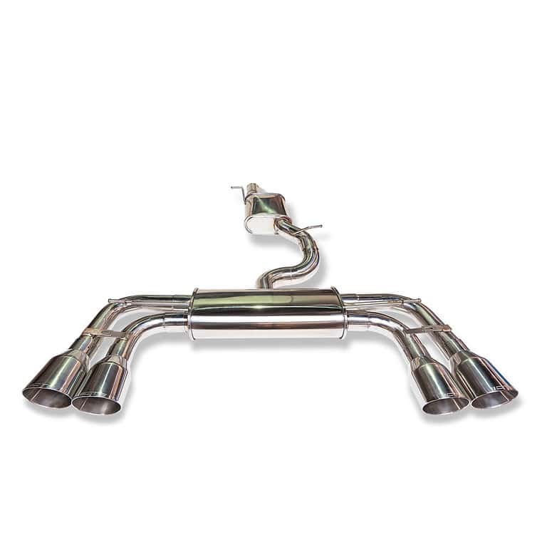 Escape deportivo turbo CTS resonante para VW Golf 7R