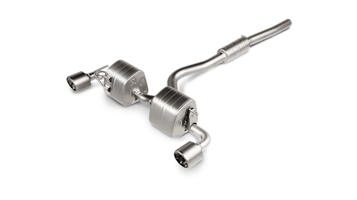 Neumáticos Akrapovic Slip On Race Line Titanium para Toyota Gr Yaris