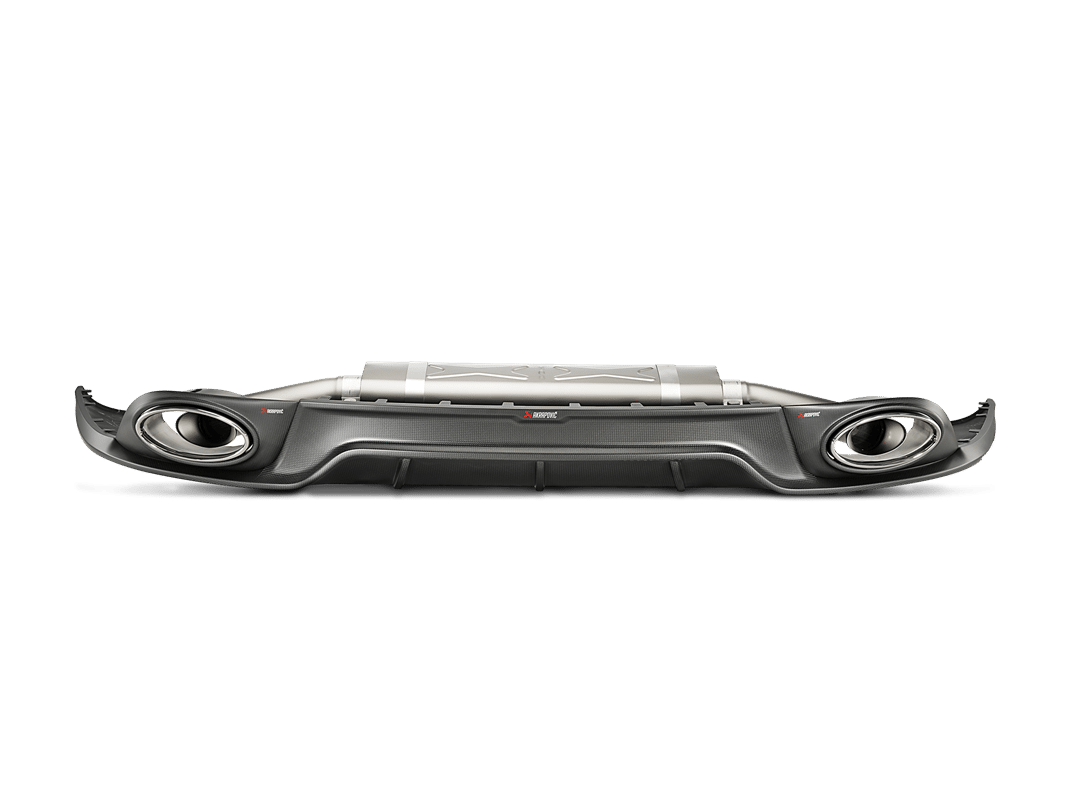 Difusor de carbono Akrapovič Porsche 911 Turbo S 991 1