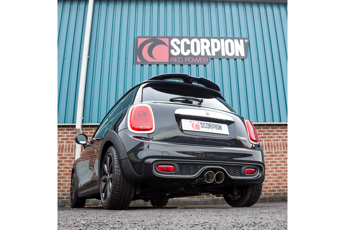 Sistema de escapamento Scorpion para Mini Cooper S F56 sem filtro de partículas de gás (GPF) 3