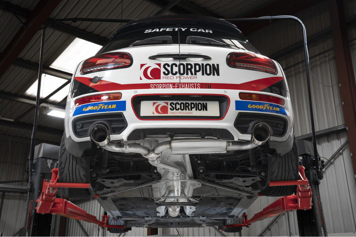 Scorpion GPF Back Systeem Mini Clubman F54 Cooper S 3