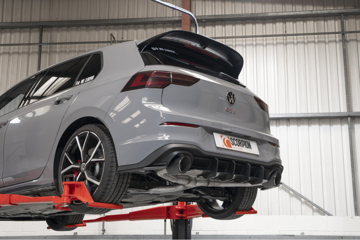 Sistema trasero Scorpion GPF VW MK8 Golf GTI Clubsport 5