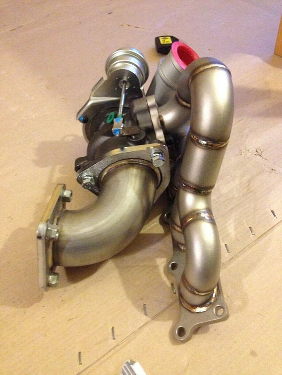 Adaptador de bajante K03 a K04 turbo VAG 1.8t 20VT 2