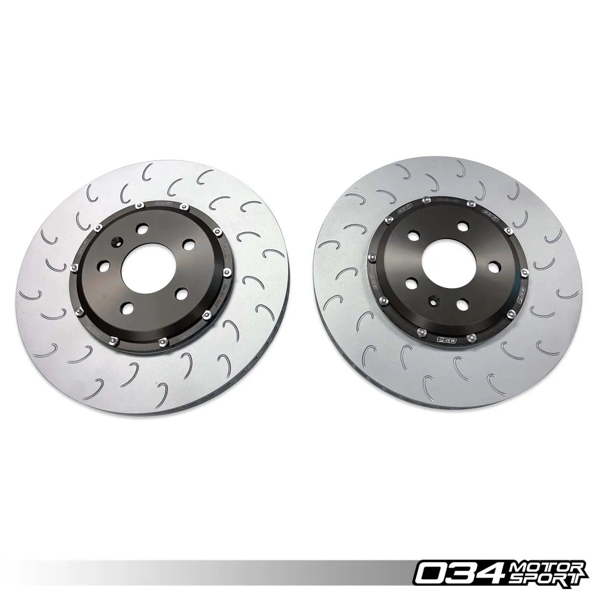 Kit de actualización de rotor de freno delantero flotante de 2 piezas para Audi B8 B8.5 S4 S5 Q5 1