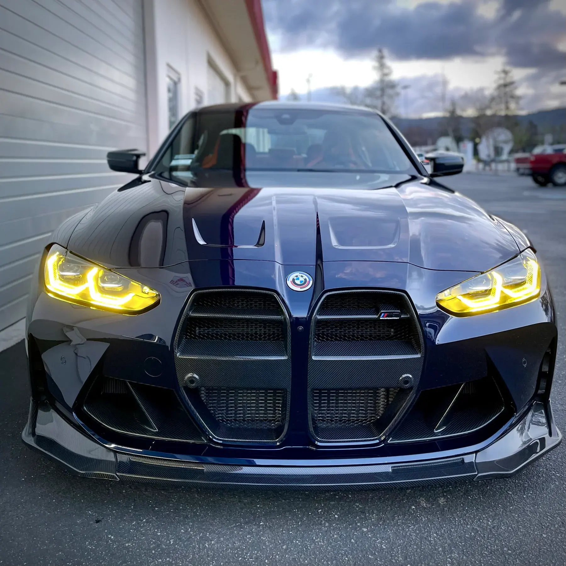 Módulo DRL Endura Angel eyes amarillo CSL BMW M3 G80, G8 M4 G82, G83 2.JPG 9