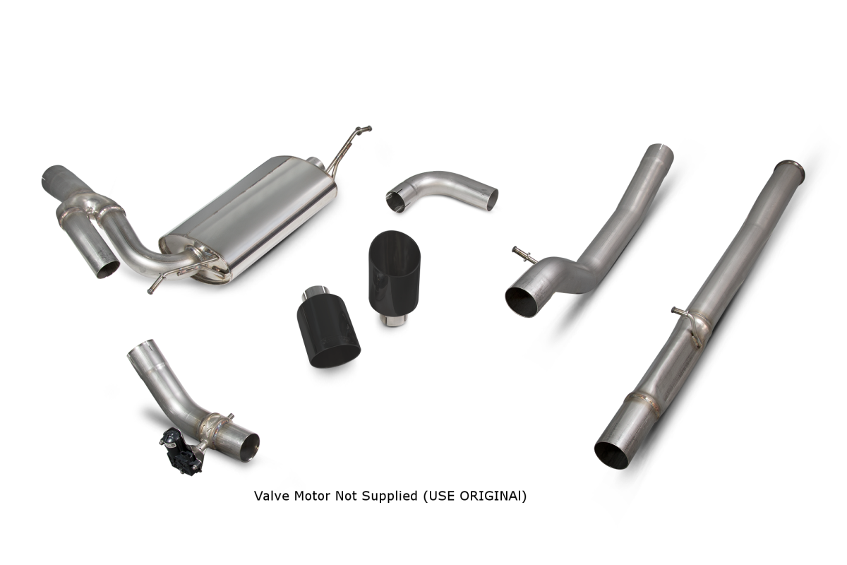 Válvula del sistema de escape Scorpion Cat Back Ford Focus RS MK3 2