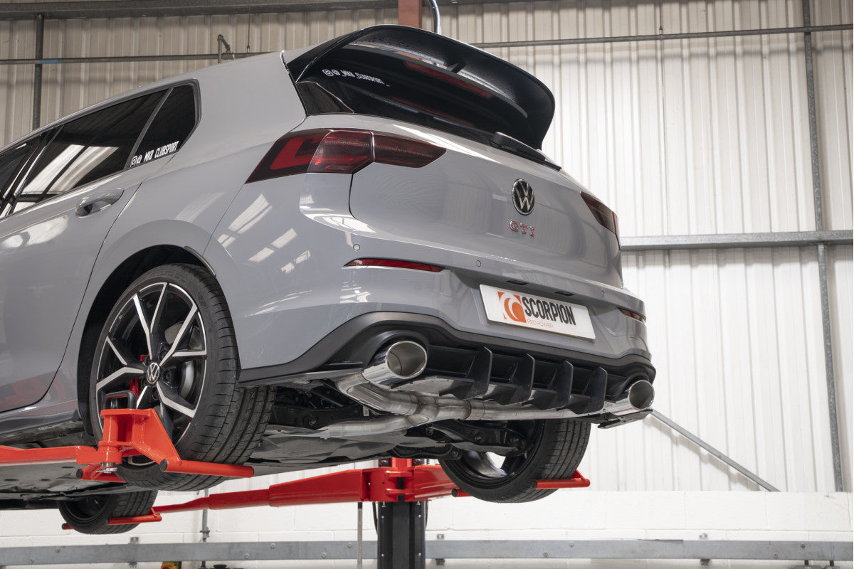Scorpion Resonerend GPF back Systeem VW MK8 Golf GTI 06