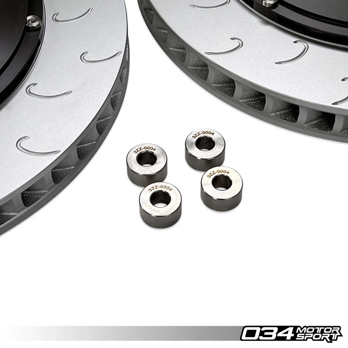 Kit de rotor de freno delantero 034 Motorsport de 390 mm para Audi R8 03