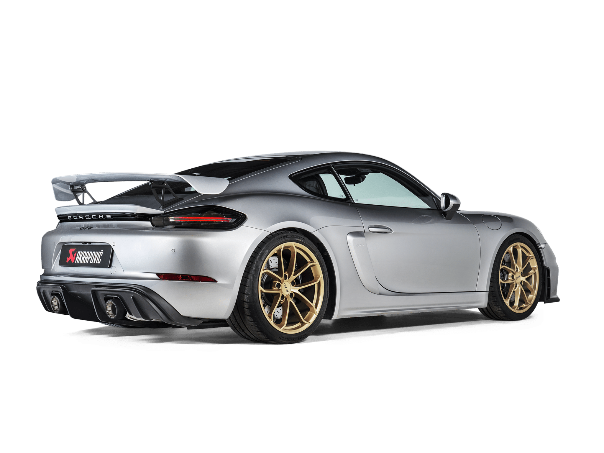 Akrapovic Eindstuk Set Titanium Porsche Cayman Gt4 718 3