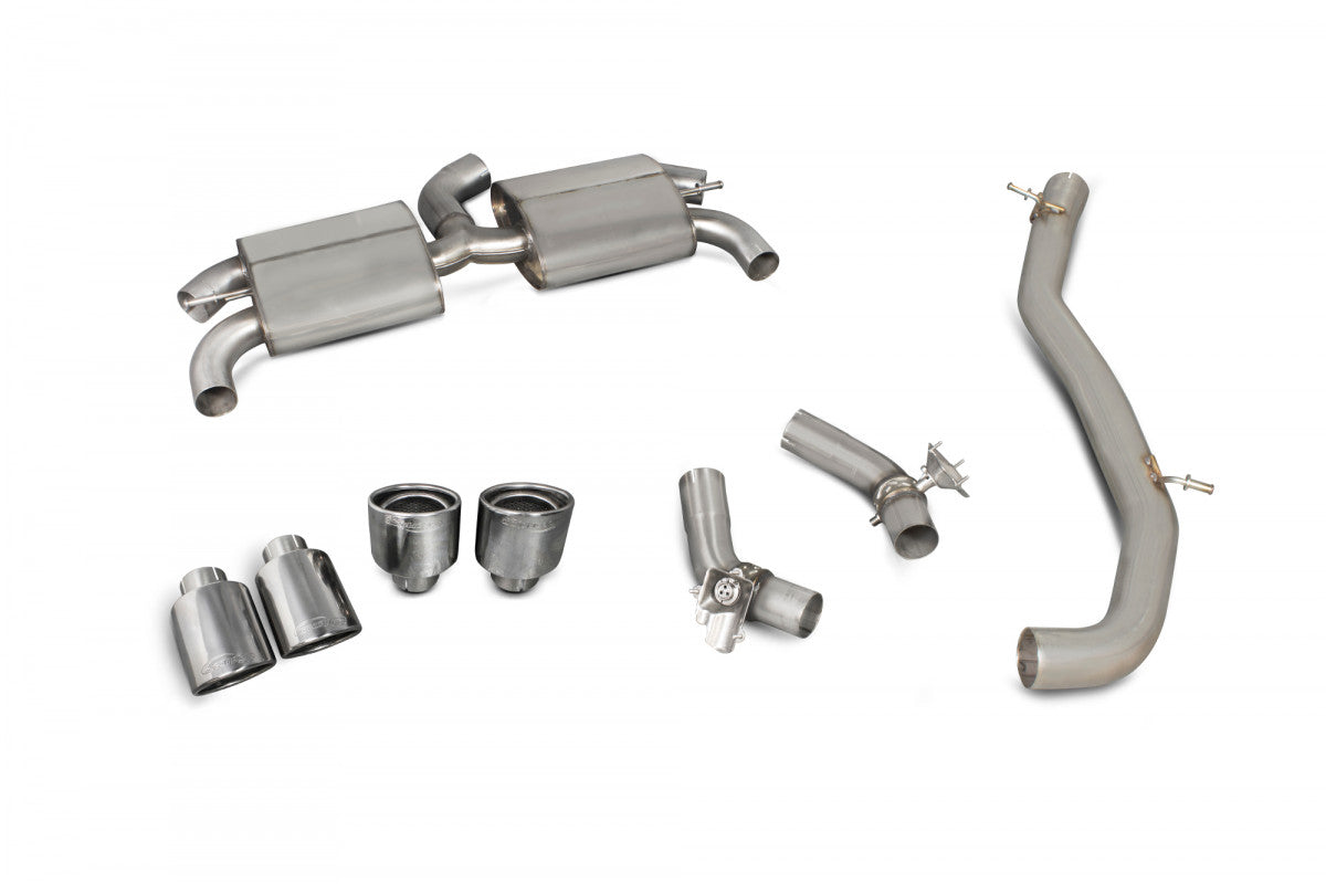 Scorpion Catback met Klep Audi TTS 8S Mk3 03