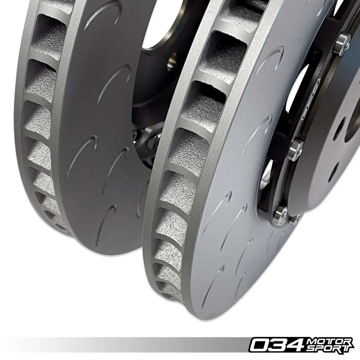 Kit de actualización de rotor de freno delantero flotante de 2 piezas para Audi B8, B8.5, S4, S5, Q5, 7