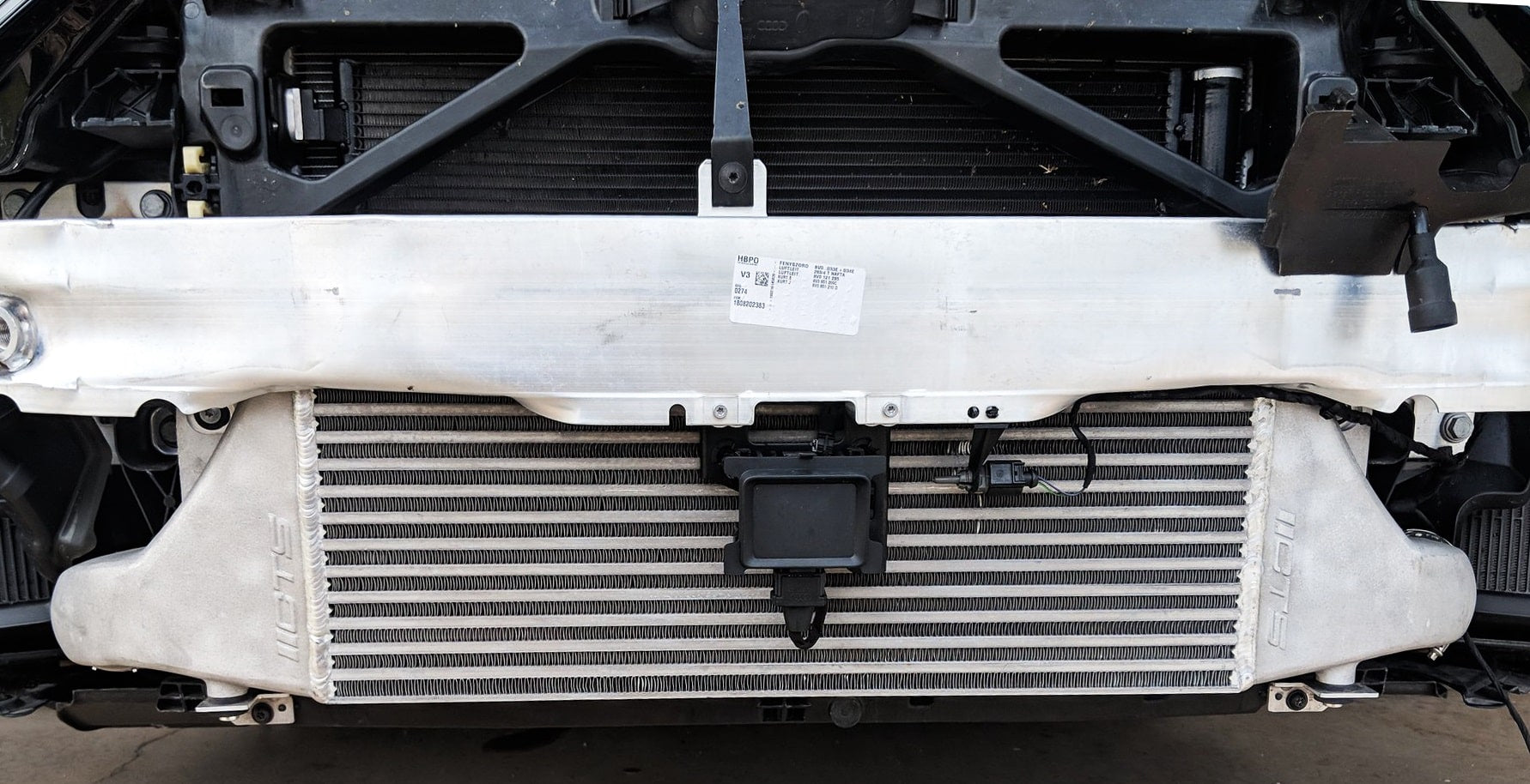 Kit de intercooler turbo CTS FMIC para Audi RS3 8V TTRS 8S 2.5T EVO 8