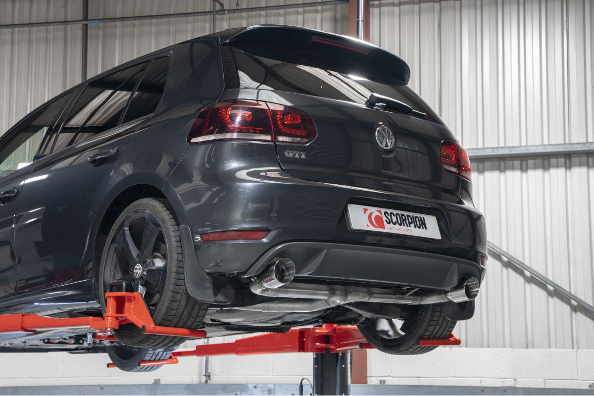 Scorpion Predator Cat back systeem VW MK6 Golf GTI 5