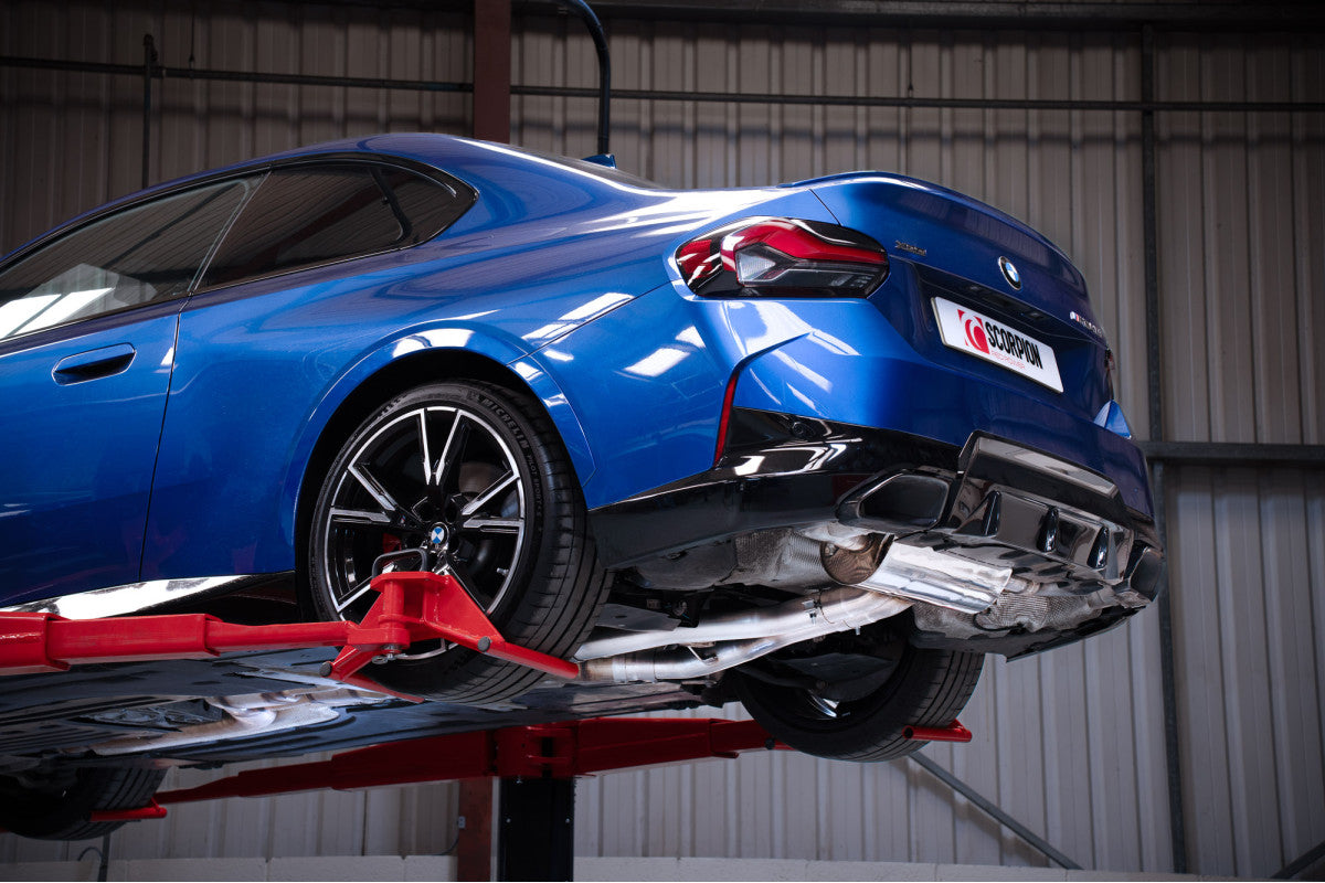 Scorpion GPF Rugsysteem Elektronich Klep BMW G42 M240i 06