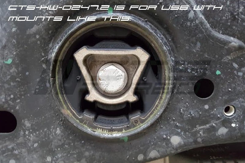 Inserto de brazo de torsión turbo CTS para VW Golf 7 8 GTI 4