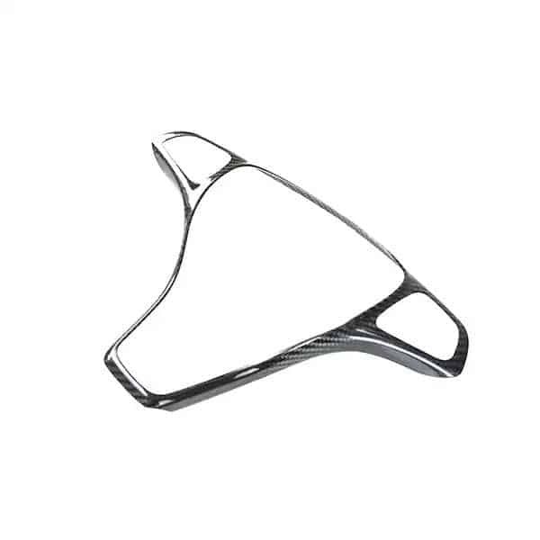 Capa de volante Armaspeed em preto carbono brilhante para Mercedes W213