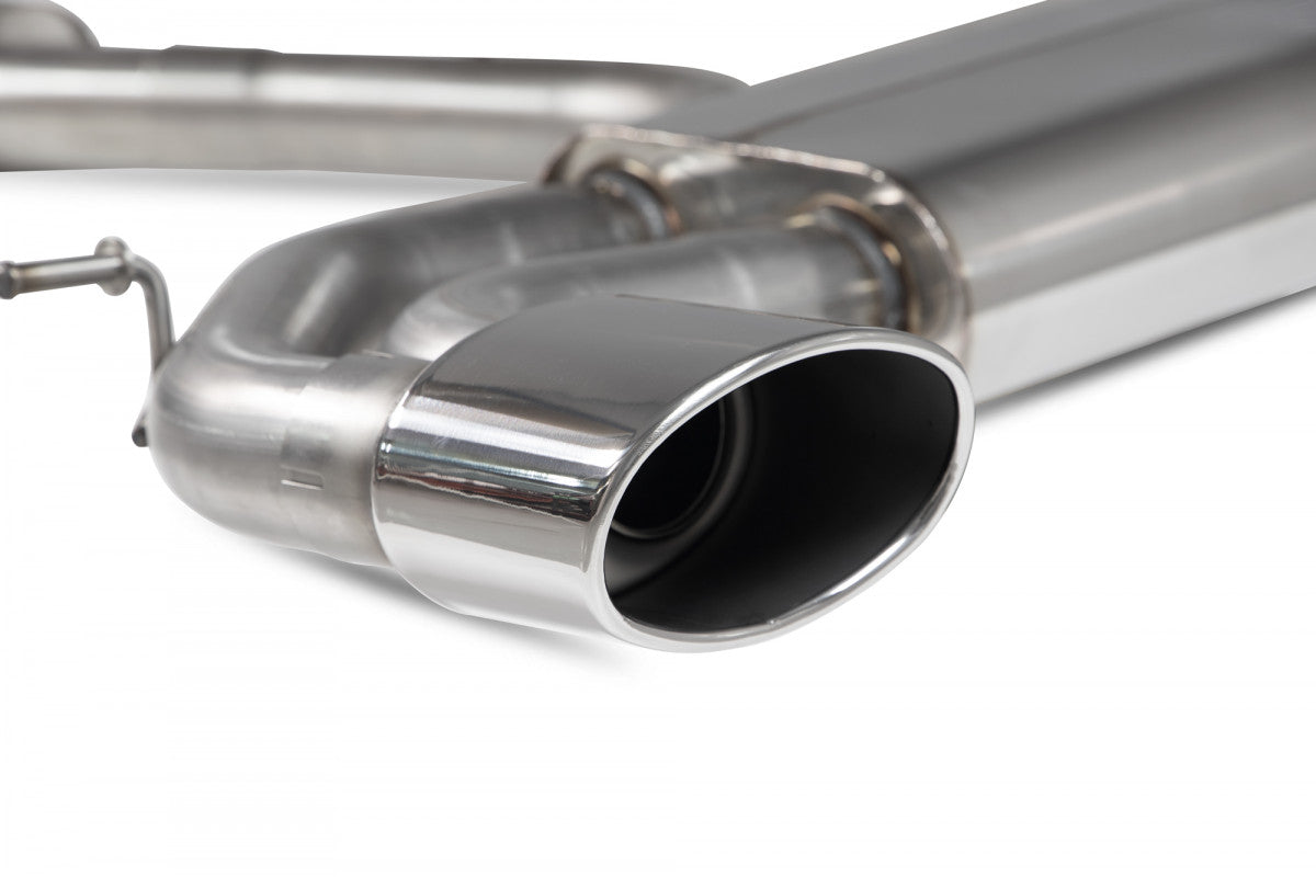Sistema de escape Cat Back Scorpion para Audi RS3 8V Sedan 03