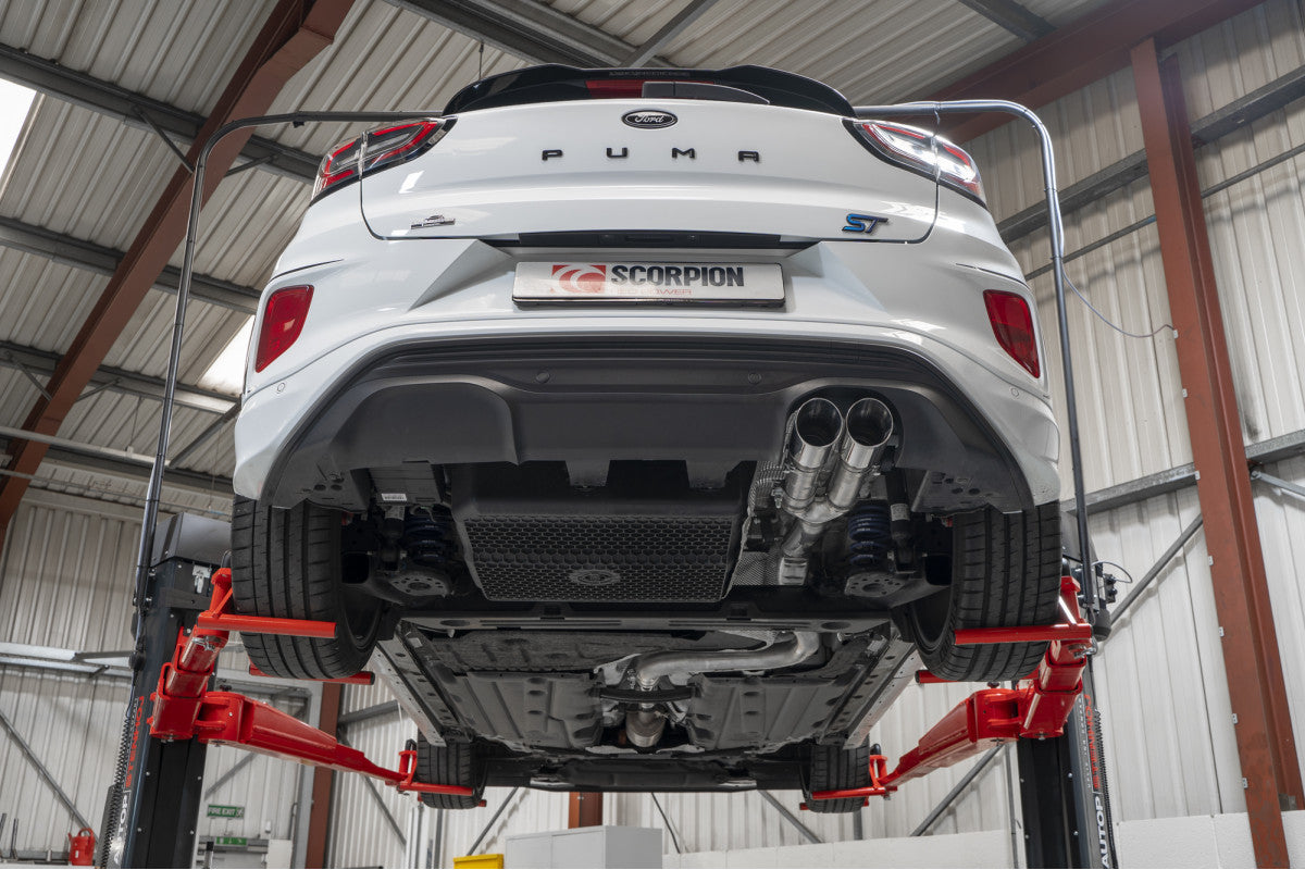 Scorpion Predator GPF Back systeem Ford MK2 Puma ST 5