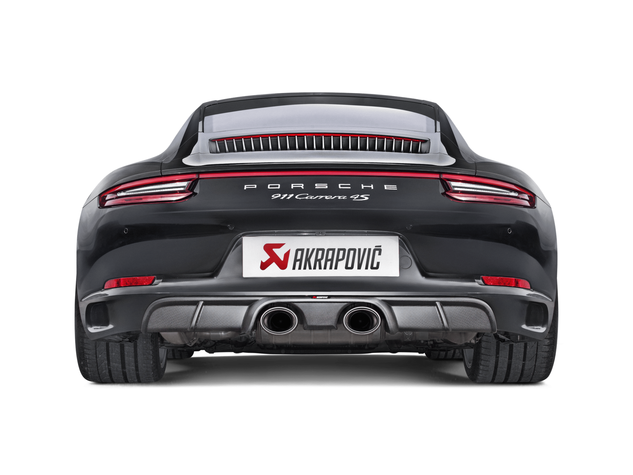 Akrapovič Slip On Line Porsche 911 Carrera S 4 GTS 991.2 2