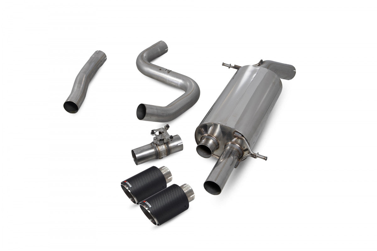 Scorpion GPF rugsysteem Elektr. Klep Ford Mk8 Fiesta ST 03