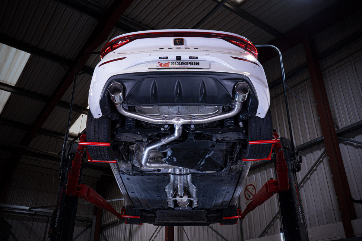 Scorpion Predator Non res GPF back system CUPRA leon 245 05